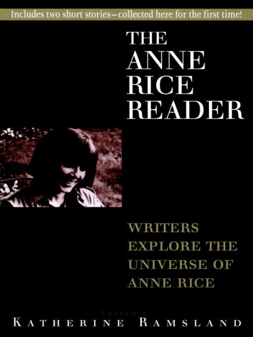 Title details for Anne Rice Reader by Katherine Ramsland - Available
